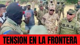 Haitianos arrestan un dominicano en la frontera [upl. by Yrrok]