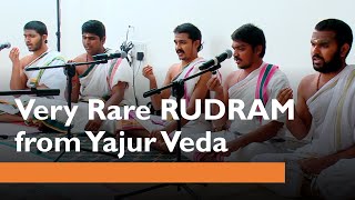 The Rudram from Shukla Yajur Veda  Kanva Shakha  Live Audio  Vedic Scholars [upl. by Ecinwahs]