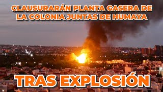 TRAS EXPL0SIÓN ORDENAN CLAUSURAR PLANTA DE GAS EN CULIACÁN [upl. by Ymia]