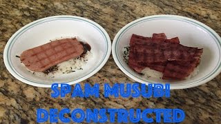 How to Make Spam amp Bacon Musubi Easy  Deconstructed Recipe [upl. by Tomkins]