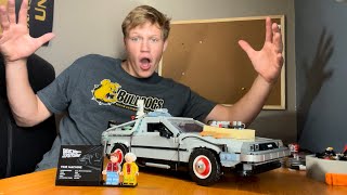 Lego DeLorean 200 Lego build [upl. by Aanas]