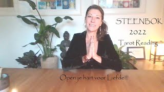 STEENBOK😍  2022 😍Open je hart voor Liefde  Tarot Reading [upl. by Sapphera]