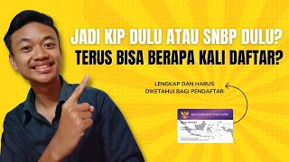 Pendaftaran KIP Kuliah 2024 Dulu atau SNBP DULU atau BARENGAN [upl. by Jannelle994]