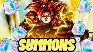 INSANE ULTRA SSJ4 GOGETA SUMMONS WILL I GET SHAFTED Dragonball Legends dbl dragonballlegends [upl. by Stu]