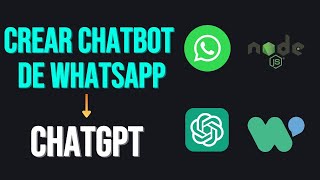 Crea un Chatbot de WhatsApp para tu negocio basado en ChatGPT [upl. by Sivat348]