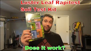 Luster Leaf Rapitest Soil Test Kit Review [upl. by Tobiah481]