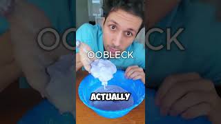 Incredible DIY This is OOBLEK A NonNewtonian Fluid shorts [upl. by Callista]