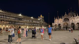 Venice LIVE People Watching at Piazza San Marco 🇮🇹 [upl. by Arbua]