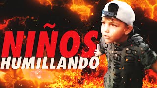 NIÑOS HUMILLANDO AL RIVAL EN BATALLAS DE RAP  TREMENDO [upl. by Novyad]