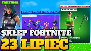 POWRÓT ZESTAW PTAKI Z JEDNEJ PAKI POWRÓT SKINA FORTUNA w Nowy Sklep Fortnite 23 Lipiec [upl. by Naltiac]