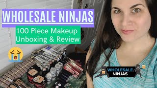 Wholesale Ninjas Makeup Unboxing amp Review Video  Diva Jefferson [upl. by Scoter]