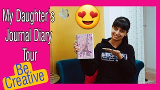 MY DAUGHTERS JOURNAL DIARY📕 Full TOUR  DIY  Pratimaslifenliving [upl. by Yahsal10]