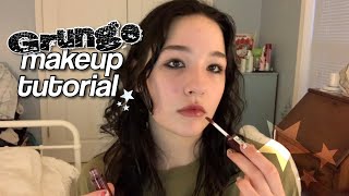 GRUNGE makeup tutorial [upl. by Licko]