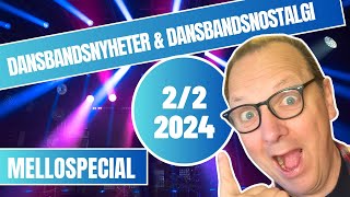 Dansbandnyheter amp Dansbandsnostalgi  1 FEBRUARI 2024  DANSBANDSMUSIK [upl. by Emsmus]