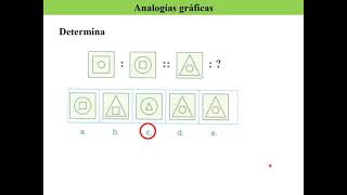 Razonamiento abstracto Analogías y regularidades gráficas 1 [upl. by Fornof19]