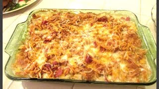 Papas con Tocino Potato Casserole with bacon [upl. by Oswal]