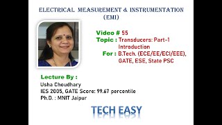 Video  55 EMI Transducers Part1 Introduction [upl. by Bartholemy]