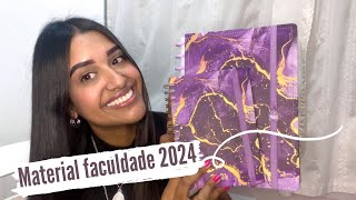 material escolar 2024 FACULDADE DE FARMÁCIA [upl. by Farrish251]