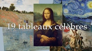 19 tableaux les plus célèbres au monde [upl. by Atiuqes924]