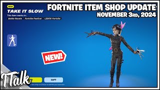 NEW TAKE IT SLOW EMOTE Fortnite Item Shop November 3rd 2024 Fortnite Chapter 5 [upl. by Otrevogir602]