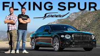 2023 Bentley Flying Spur Speed W12 Quick Review [upl. by Perseus]