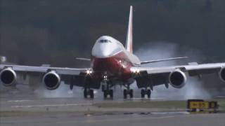 Boeing 7478 Intercontinental takes first flight [upl. by Ursola343]