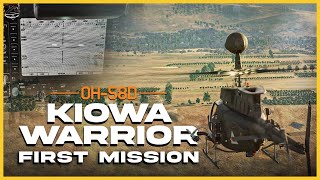 First Mission in the Kiowa Warrior  DCS World OH58D [upl. by Lonni810]