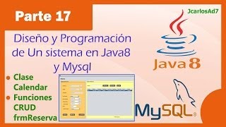 Sistema de Ventas Reserva Hotel Java 8 y Mysql 1728Uso de la Librería Jcalendar calendarios [upl. by Aiciram]