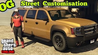 GTA 5  OG Vehicle Customization  Declasse Granger Chevy Suburban [upl. by Callida555]