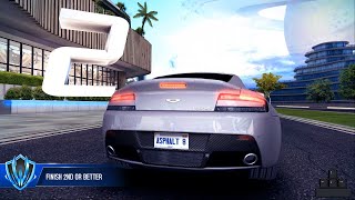 V12 POWAA   Asphalt 8 Aston Martin V12 Vantage Multiplayer Test After Update 45 [upl. by Baldwin376]