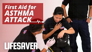 First Aid for Asthma Attack  LIFESAVER [upl. by Lyndes32]