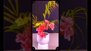 flowerarrangement flowers Pink Japanese Azalea Flower Arrangement Ideas [upl. by Berneta]