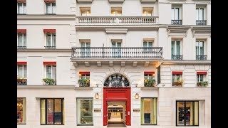 Hotel Beauchamps at 24 Rue de Ponthieu 75008 Paris France [upl. by Ahtnams]