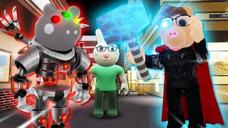 ROBLOX PIGGY RP PONY THOR AND ULTIMATE ROBBY [upl. by Letney]