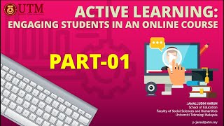 Active Learning  Engaging Students in an Online Course  Part 01 in Malay [upl. by Trinetta]