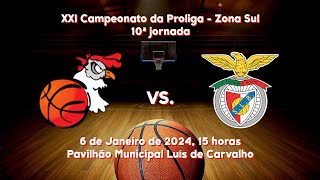 Galitos Futebol Clube vs SL Benfica U23  10Âª jornada  Zona Sul Proliga  06012024 [upl. by Eelrehpotsirhc720]