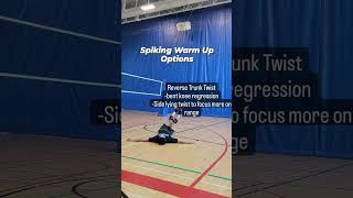 Spiking Warm Up Options [upl. by Ibor]