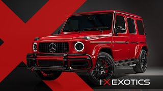 Jupiter Red Mercedes Benz G63 AMG in for FULL PROTECTION [upl. by Noiz]