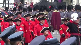 Remembrance Sunday 2022 march past at the Cenotaph of the Chelsea Pensioners [upl. by Couture]