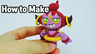 Sculpting Hoopa Confined PsychicGhost Mythical Pokémon in Clay [upl. by Odicalp374]