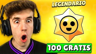 CONSIGUE 100 DROPS LEGENDARIOS GRATIS en TU CUENTA de BRAWL STARS [upl. by Araccot418]