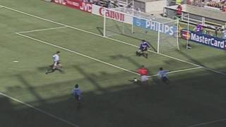 Netherlands  Argentina Bergkamp Goal 1998 HD [upl. by Neirod]