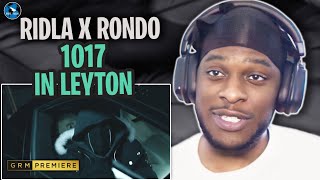 Ridla x Rondo Malistrip  1017 In Leyton Music Video  RAGTALKTV REACTION [upl. by Ydoow]