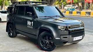 🔥 កំពូលរថយន្ត​ ​OFFROAD 🚘 Land Rover Defender V8  Carpathian Edition  98 4000km 🖤 [upl. by Assenahs]