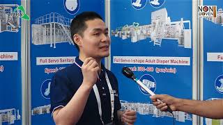 Roymond Zhou Sales Director  JWC Group  Nonwoven Expo Bangladesh2024 [upl. by Ravilob]