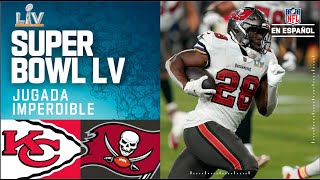 Super Bowl LV  Touchdown Leonard Fournette  Tampa Bay Buccaneers [upl. by Thomas]