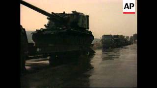 Croatia  Armaments Moved Into Bosnia [upl. by Belldas]