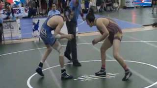 FILA Cadet Freestyle 63kg Matt Cimato vs Austin Eads [upl. by Jeane]