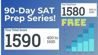 Free 90Days of SAT Prep Lessons  Day 1 of 90 By a 1590 SAT Scorer Free Tutoring For The SAT [upl. by Retsila]