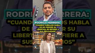 Rodrigo Herrera quotCuando Cubillos habla de no perder su libertad se refiere a sus privilegiosquot [upl. by Shay]